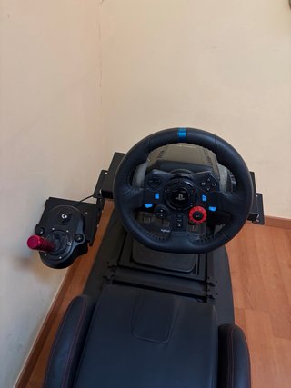 Simulador conducir GT OMEGA  volante logitech G29