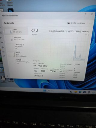 Ordenador portátil Toshiba i5 Decima Generación