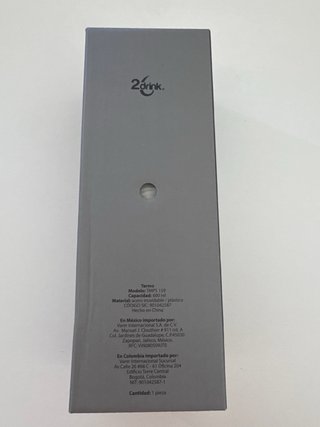 Vaso Termo 2drink 600ml Acero Inoxidable