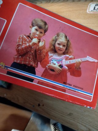 Guitarra Electrónica vintage Keytar Star