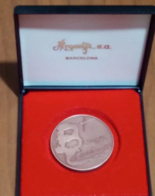 Medalla Cobre Centenario FC Barcelona 1899-1999