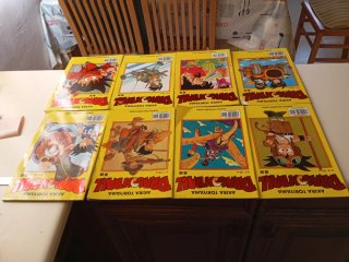 Lote de 8 comics de Dragón Ball  serie amarilla