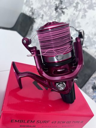 2 Mulinelli Daiwa Emblem Surf 45 SCW QD TYPE-R