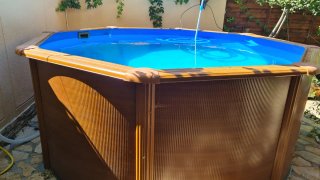 Piscina redonda desmontable 300x120