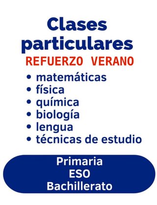 Clases particulares verano