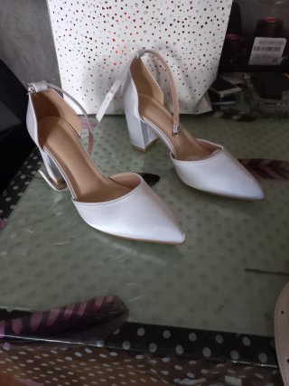 Zapatos de novia blancos