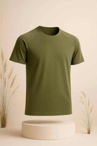 T-shirt Verde Uomo Taglia L