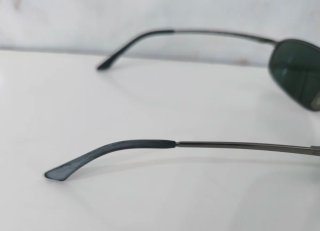 Occhiali da sole Ray-Ban argentati e verdi