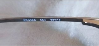 Occhiali da sole Ray-Ban argentati e verdi
