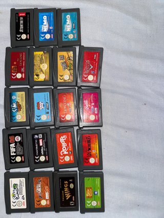 Lote Juegos GBA (1-5€ / 3-12€)