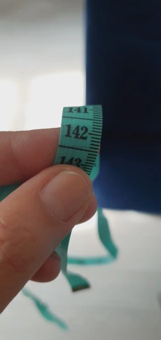 Abito lungo azzurro in viscosa tg m