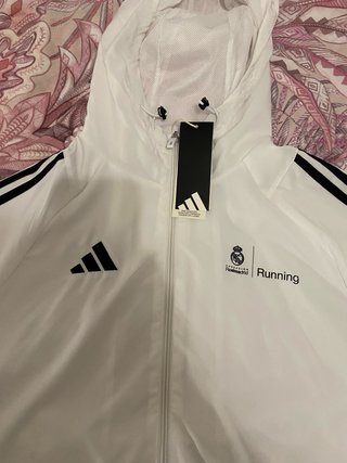 Chaqueta Cortavientos Adidas Real Madrid hombre
