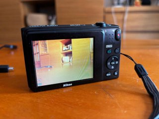 Cámara Nikon Coolpix S3600 20.1 Megapíxeles Zoom 8