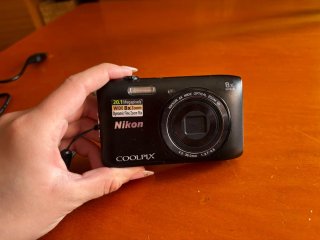Cámara Nikon Coolpix S3600 20.1 Megapíxeles Zoom 8