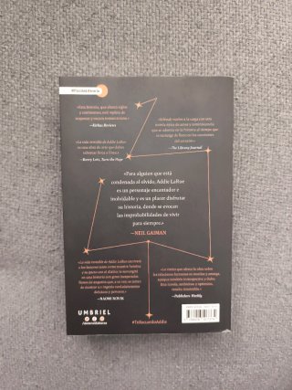 La vida invisible de Addie LaRue