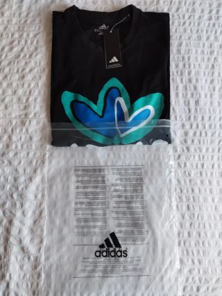 Camiseta Adidas Originals Negra Talla XL