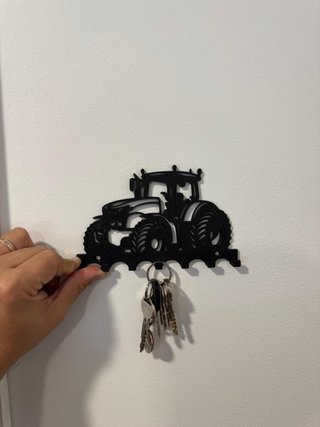 Colgador de llaves tractor