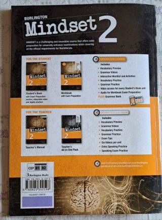 Burlington 2 Mindset Workbook y Student's Book
