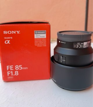 Objetivo Sony FE 85mm f/1.8