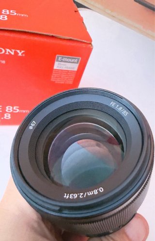 Objetivo Sony FE 85mm f/1.8