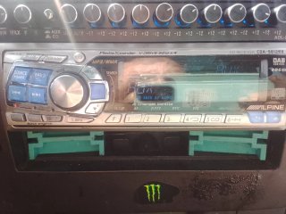 Radio CD Alpine CDA-9821RB