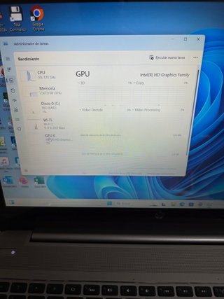 Ordenador portátil HP i5 Pantalla Táctil, 8RAM