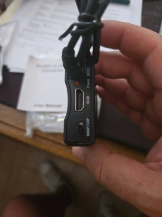 Convertidor SCART a HDMI Escalador