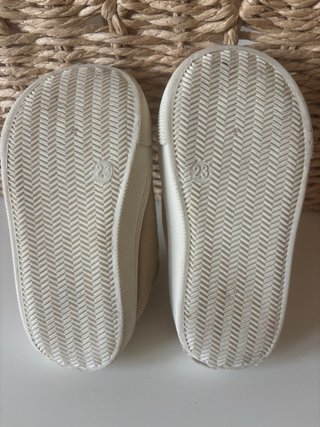 Zapatillas lona bebé velcro