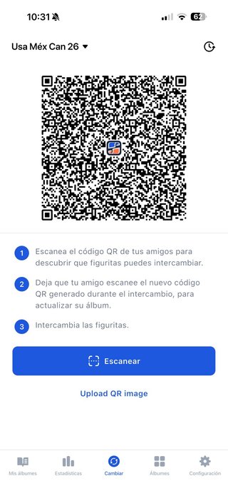 Cambio cromos Mundial 2026