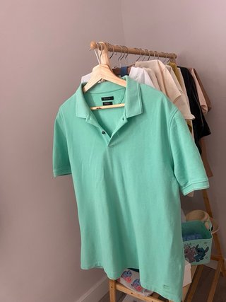 Camiseta Massimo Dutti Verde Talla M