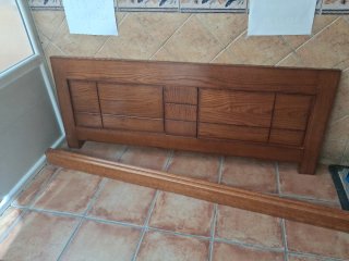 Pie de cámara y largueros