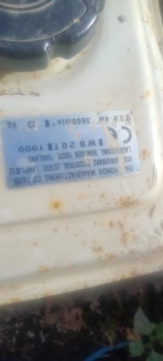 Motobomba de agua Honda,para repuesto