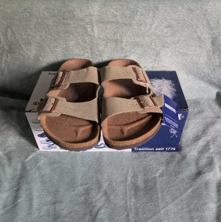 Sandalias Birkenstock Beige/Marrón