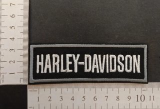 Toppa Harley-Davidson patch parche logo scritta