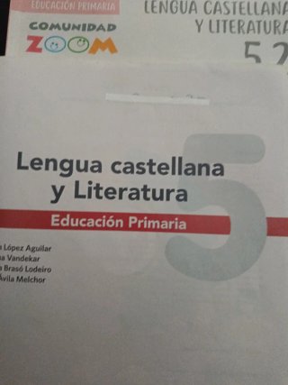 Lengua castellana y literatura, 5 Educación Pri...