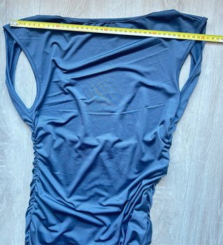 Vestido azul mujer