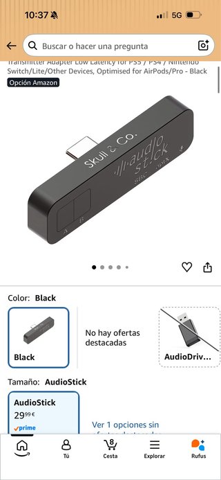 Skull & Co. AudioStick Bluetooth 5.0 PS5