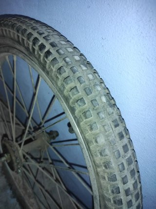 Rueda Trasera bicicleta Motoretta