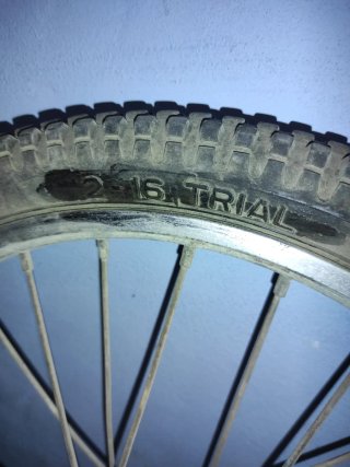 Rueda Trasera bicicleta Motoretta