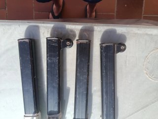 Patas de somier metálicas (4 unidades)