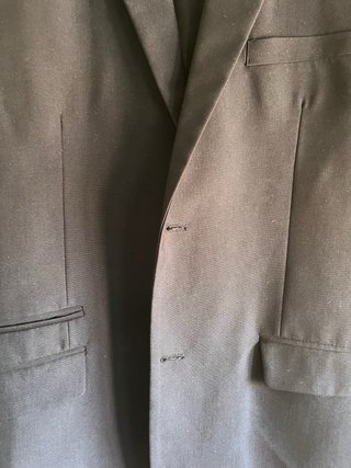 Americana traje azul
