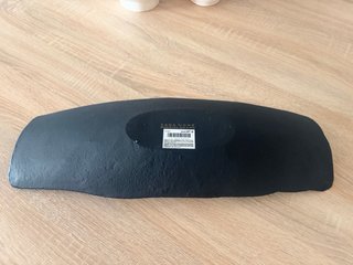 Bandeja decorativa metal negro Zara Home