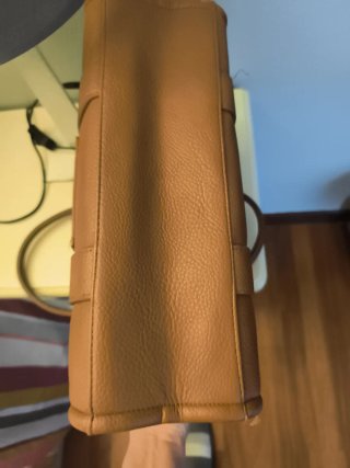 Bolso de mano marrón