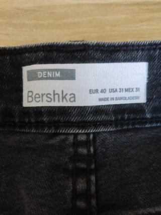 Pantalón corto vaquero gris