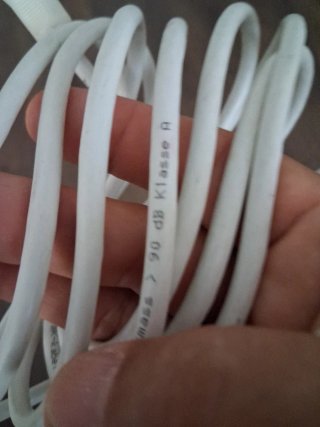 Cable Antena Blanco 2,35m