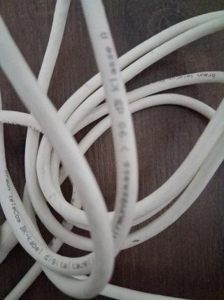 Cable Antena Blanco 2,35m