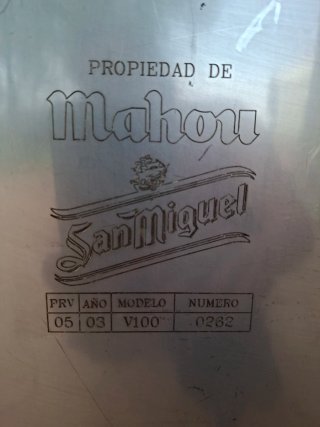 Grifo Cerveza Mahou