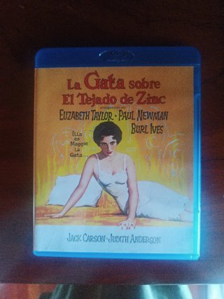 La Gata sobre el Tejado de Zinc blu ray