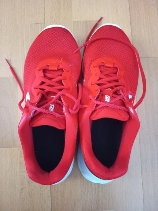 Zapatillas Nike Rojas y Blancas