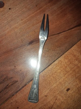 Forchettina antica Argento 1000
